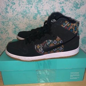 Nike Sb dunk high Aztec geometry